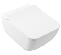 Villeroy und Boch Venticello mural, à fond creux WC 4611R0RW 56x37,5 cm, pierre blanche C-plus, sans monture