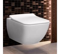 Villeroy & Boch – Pack WC Venticello 4611RSR1 blanc C-plus DirectFlush avec siège