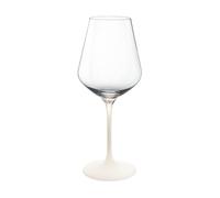 Villeroy & Boch - Manufacture Rock blanc Ensemble de verres à vin rouge, 4 pièces. Ensemble de verres pour vin rouge, 470 ml, Verre en cristal, Aspect ardoise blanc mat
