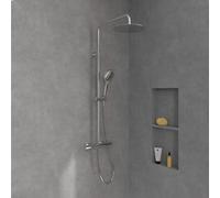 Villeroy & Boch Verve Showers Colonne de douche en applique avec mitigeur thermostatique, TVS10900500061,