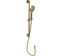 Villeroy & Boch Ensemble de douche Verve Showers TVS10900700076, 3 jets, montage mural, or brossé