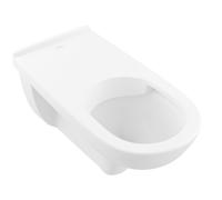 Villeroy & Boch ViCare Cuvette à fond profond - ViCare - sans bride de rinçage - suspendue - Blanc Alpin CeramicPlus 4601R2R1