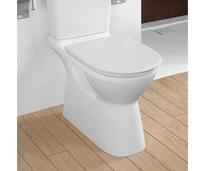 Villeroy & Boch ViCare Cuvette au sol avec DirectFlush, version rehaussée, 4620R0T2,