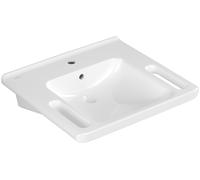 Villeroy & Boch ViCare lavabo 60x55 cm rectangulaire classique pour les handicapés blanc 4A686001