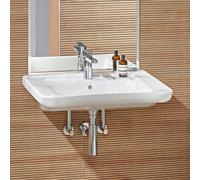 Villeroy & Boch Lavabo Vita Architectura 517867T2 650×550 mm Blanc AntiBac CeramicPlus Angulaire