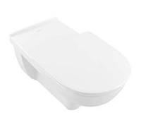 WC Suspendu Villeroy et Boch O.Novo Vita fond creux sans bride Blanc Alpin 4601R0R1