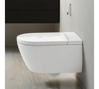 WC-douche sans rebord Villeroy et Boch ViClean-I200 V0E200R1 forme ovale, blanc alpin CeramicPlus