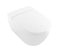 Villeroy & Boch ViClean-I200, WC douche sans rinçage avec siège de WC, HarmonicWave, 385x400x595mm, V0E200R1, Couleur: Céramique blanche alpinePlus