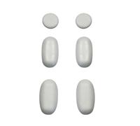 Villeroy & Boch ViClean Jeu de tampons d’abattant WC, V99101R1,