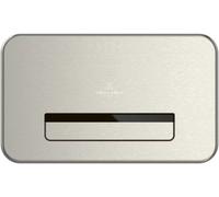 Villeroy & Boch ViConnect bouton de chasse d'eau pour WC acier 922311LC