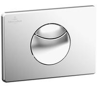 Villeroy & Boch ViConnect bouton de chasse d'eau pour WC acier 922485LC