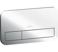 Villeroy & Boch ViConnect bouton de chasse d'eau pour WC chrome brillant 92249061