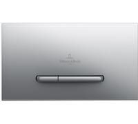 Villeroy & Boch ViConnect bouton de chasse d'eau pour WC chrome mat 92218069
