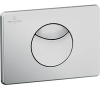 Villeroy & Boch ViConnect bouton de chasse d'eau pour WC chrome mat 92248569