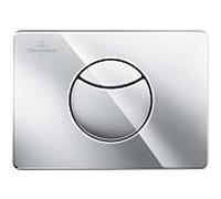 Villeroy & Boch ViConnect E100 WC - Plaque de commande 92248561 Double chasse, chromée