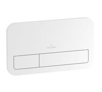 Villeroy & Boch Viconnect Plaque de commande 2 boutons blanc 92249068