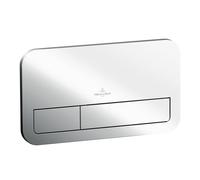 Villeroy & Boch Plaque de commande ViConnect E200 92249061 en plastique chromé