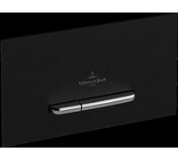 Villeroy & Boch ViConnect plaque de déclenchement pour WC, chasse d'eau à 2 quantités, 260x150x66mm, 922169N5, Couleur: Blanc Mat