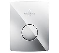 Villeroy & Boch ViConnect plaque de rinçage pour urinoir 92194461 chrome, plastique