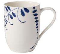 Villeroy & Boch Vieux Luxembourg Brindille Mug à café, 370 ml, Hauteur : 10,4 cm, Porcelaine Premium, Blanc/Bleu