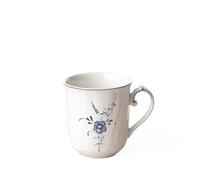 Villeroy & Boch - Vieux Luxembourg Mug avec Anse Blanc, Garanti Lave-Vaisselle, Compatible Micro-Ondes, Tasse à Café, Vaisselle, Porcelaine Haut de Gamme