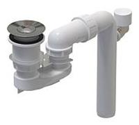 Villeroy & Boch ViFlow Garniture de vidage avec système de trop-plein pour garnitures de vidage et de trop plein, U90953001,