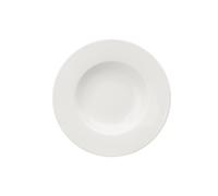 Villeroy & Boch Villeroy & Boch Basic White Deep Assiette - Porcelaine intemporelle - 24 cm - Élégante et fonctionnelle pour tous les jours