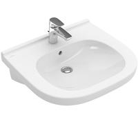 Lavabo Villeroy & Boch ViCare 41195501, 555 x 540 x 195 mm, Blanc alpin, avec trop-plein