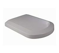 Villeroy & Boch WC siège Sentique 98M8S101 Charnières à fermeture amortie, chromées, blanches