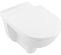 Villeroy & Boch WC suspendu VITA O.NOVO profond, 360 x 595 mm, sans rebord, DirectFlush blanc 4695R0R1