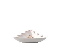Villeroy & Boch Winter Bakery Delight Grande coupelle en forme de sapin, Porcelaine Premium, Blanc/Rouge