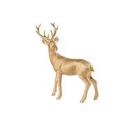 Villeroy & Boch - Winter Collage Accessoires Cerf Debout, Statuette élégante en polyrésine pour la Table de fête, doré, 22 cm