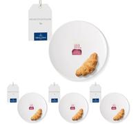 Villeroy & Boch - With Love assiette à dessert/pour le petit-déjeuner Happy Birthday, porcelaine Premium, assiette à gâteau, assiette à salade,résistant au lave-vaisselle et au four à micro-ondes