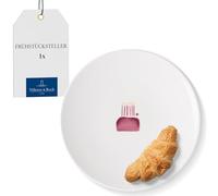 Villeroy & Boch - With Love assiette à dessert/pour le petit-déjeuner Happy Birthday, porcelaine Premium, assiette à gâteau, assiette à salade,résistant au lave-vaisselle et au four à micro-ondes