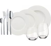 Villeroy & Boch Wonderful World White Set combiné 4 Friends 36 pcs.