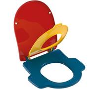 Villeroy et Boch Abattant WC Standard pour enfant Rouge Cerise/Jaune Soleil/Bleu Océan 8M12619C