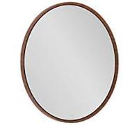 Villeroy et Boch Antheus Miroir B30500PV 85 x 85 x 3,5 cm, avec cadre en bois massif, noyer américain