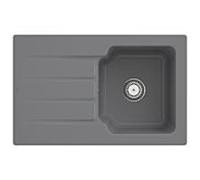 Villeroy und Boch Architectura évier 334001SL Stone, garniture de vidange avec commande manuelle