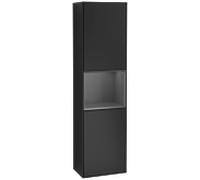 Villeroy und Boch armoire Finion Villeroy und Boch G460GKPD 41.8x151.6cm, gauche, émotion, étagère Anthracite Matt laqué, laqué noir mat