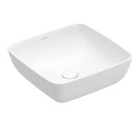 Villeroy et Boch Artis Lavabo à poser carré 41x41cm sans trop plein blanc 41784101