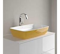 Villeroy und Boch Artis vasque à poser 417258BCW9 58x38cm, sans plage de robinetterie, sans trop-plein, Indian Summer