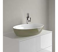 Villeroy et Boch Artis vasque à poser 419861BCS8 61x41cm, sans trou pour robinet, sans trop-plein, Vert sauge