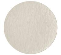 Villeroy & Boch Manufacture Rock Blanc Assiette, 25 cm, Porcelaine Premium, Blanc