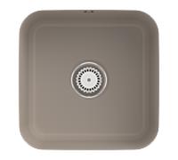 Villeroy und Boch avec garniture de vidage sous plan 670301AM match0, commande manuelle, kit de montage, amande