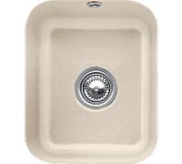 Villeroy und Boch avec garniture de vidage sous plan 670401AM match0, commande manuelle, kit de montage, amande
