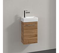 Villeroy und Boch Avento meuble sous-vasque A87601RH 34x51,4x20,2cm, charnière à droite, porte 2000 , Chêne Kansas