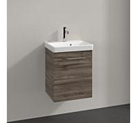 Villeroy und Boch meuble sous-vasque Avento A88701RK 43x51,4x35,2cm, charnière à droite, porte 2000 , Stone Oak