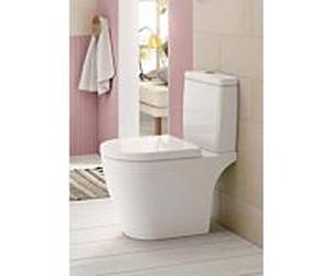 Villeroy et Boch Avento réservoir 77581101 blanc, garniture avec bouton économique duo, entrée latérale ou arrière