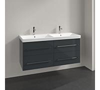 Villeroy und Boch Avento Villeroy und Boch A89300B1 118 x 51,4 x 45,2 cm, 4 Avento , suspendu, gris cristal