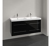 Villeroy und Boch Avento Villeroy und Boch A89300B3 118 x 51,4 x 45,2 cm, 4 Avento , suspendu, noir cristal